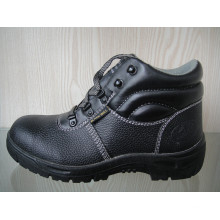Diviser en cuir gaufré & PU chaussures de sécurité (HQ1537)